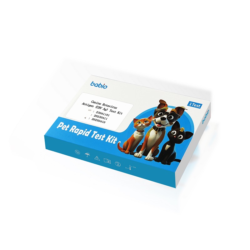 Napa Kit Uji Antigen Rotavirus Canine (CRV Ag) Penting kanggo Diagnosis Veteriner Cepet lan Akurat