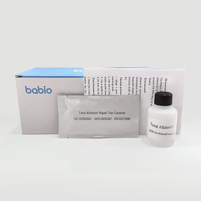 Kaset tes uji coba cepet aflatoxin